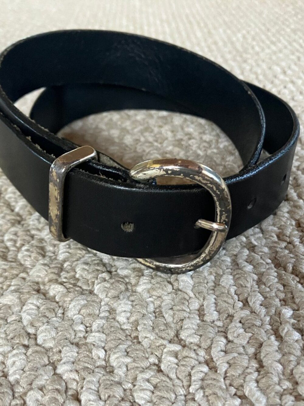 Vintage Gap Black Belt 32"